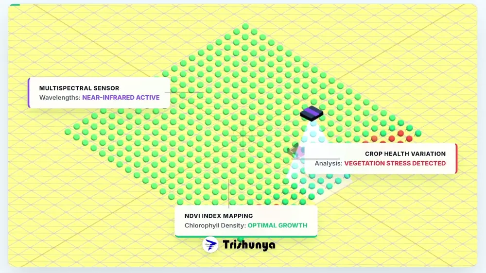 Multispectral Drone Agriculture Crop Mapping