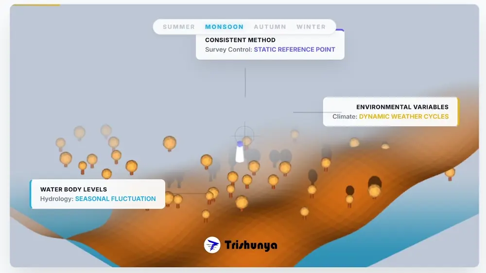 Seasonal Survey Monitoring Site Comparison