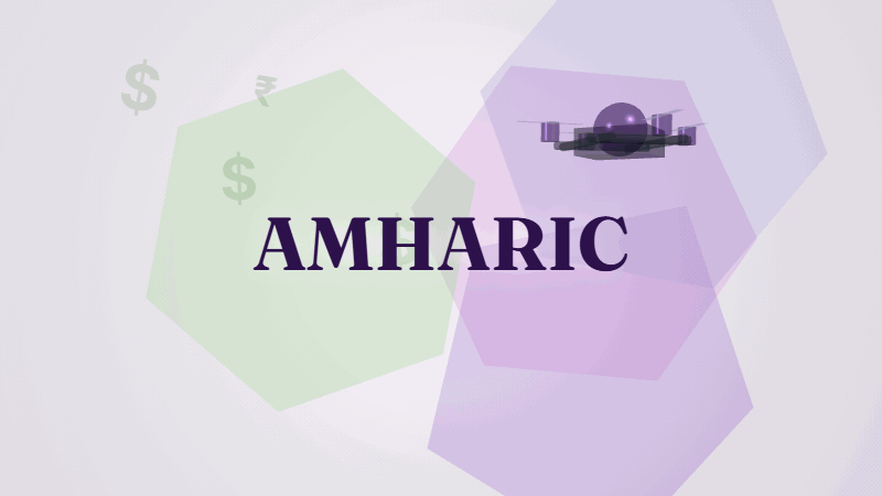 Drone Survey Rate Chart Amharic Trishunya