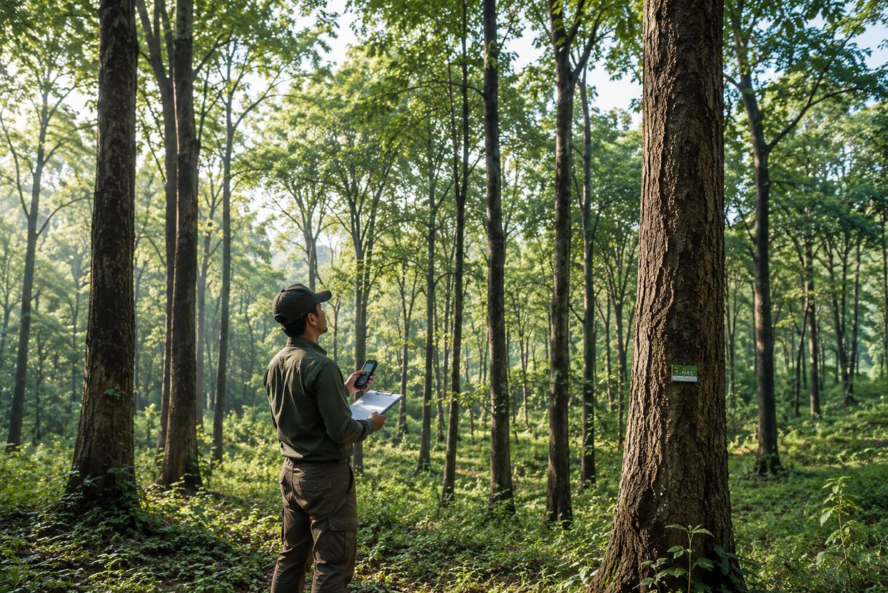 Tree Enumeration Handbook: GBH, GIS Tagging & Field Survey