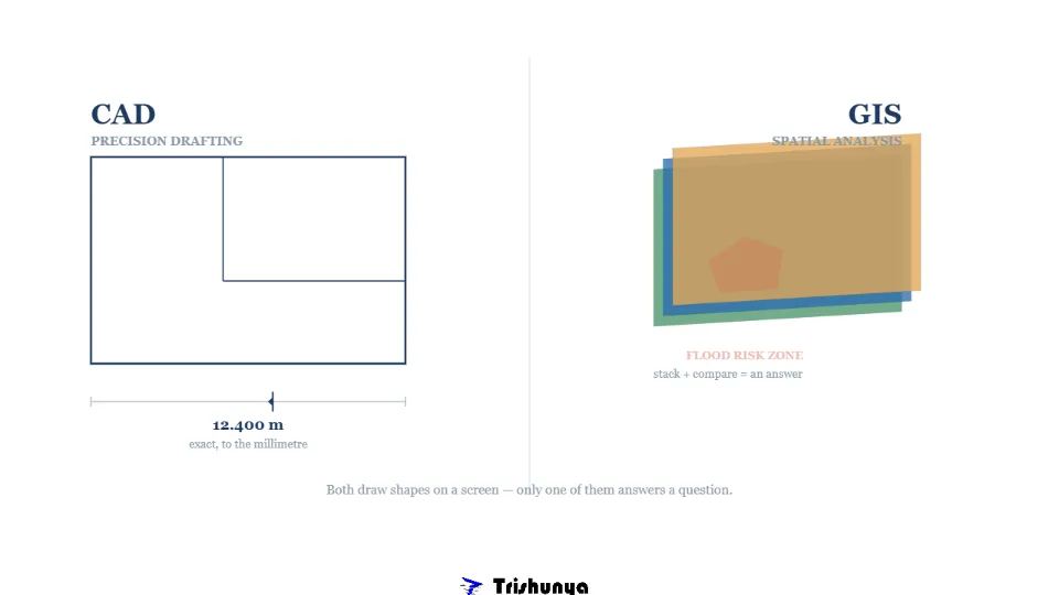 GIS vs CAD: Why They Are Not the Same Tool