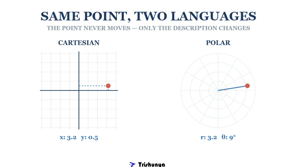 Cartesian vs Polar Coordinates: Two Ways to Say Where