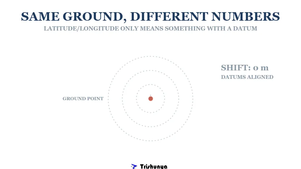 Why Your GPS Coordinates Depend on the Datum You Use