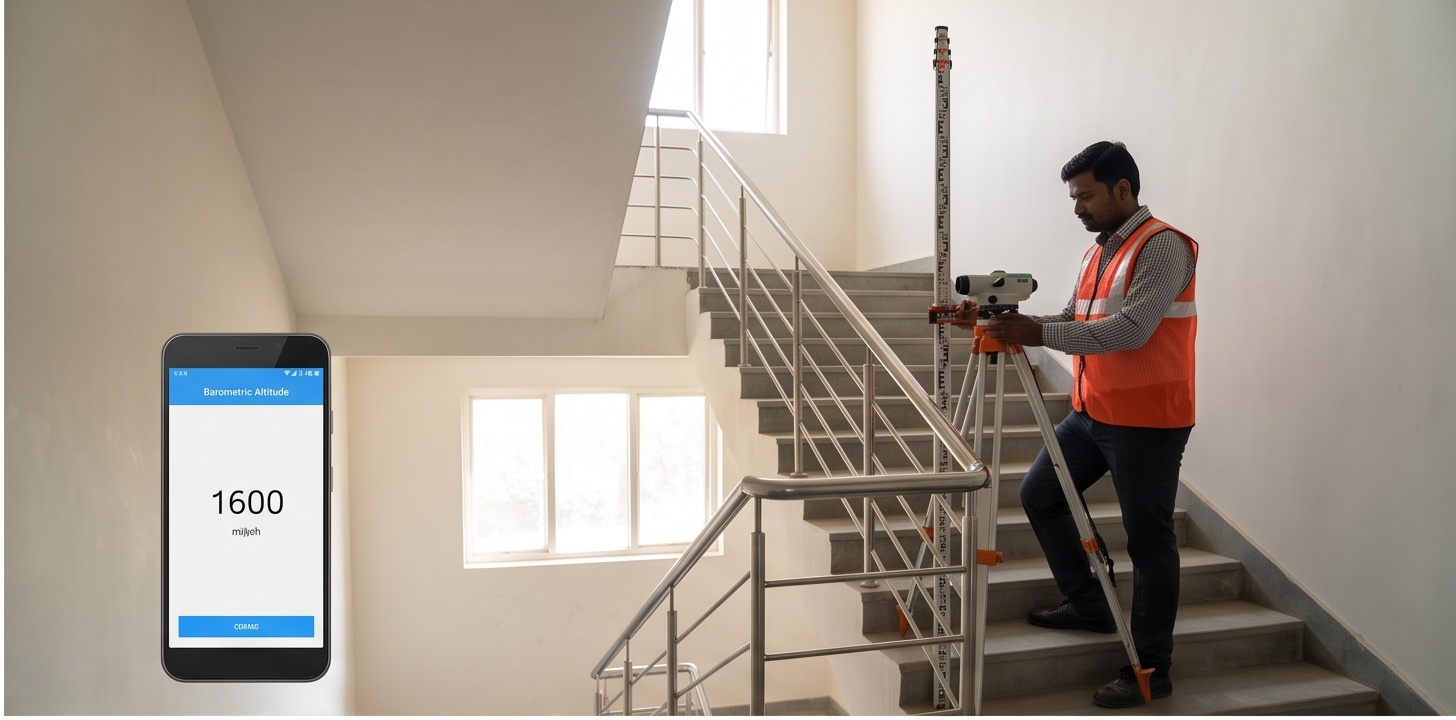 Barometric Elevation vs Survey Leveling Accuracy