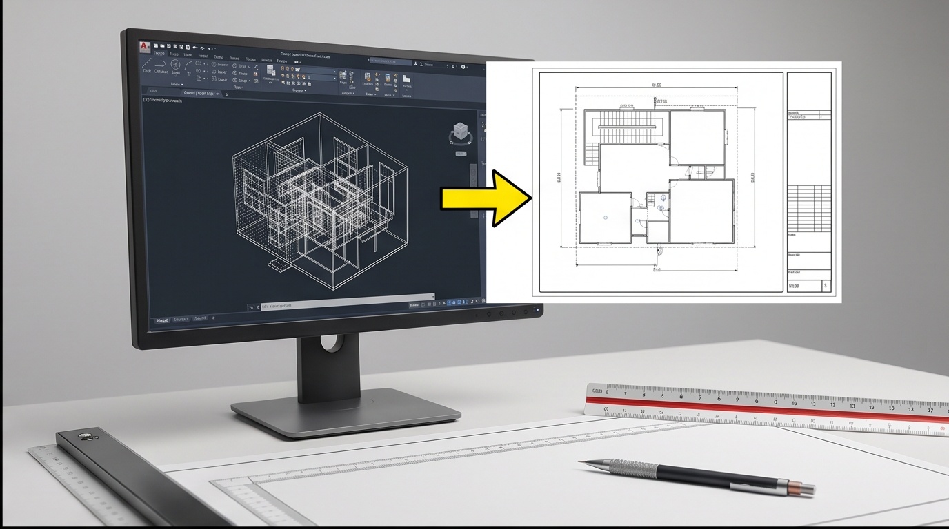 DXF Flatten Tool: Strip Z-Values for Clean 2D CAD