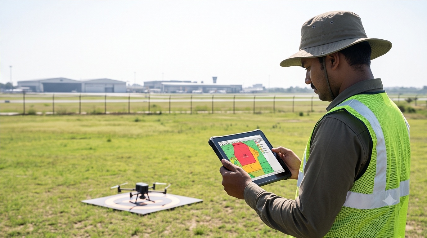 Drone Fly Zone Checker: Red, Yellow, Green Explained