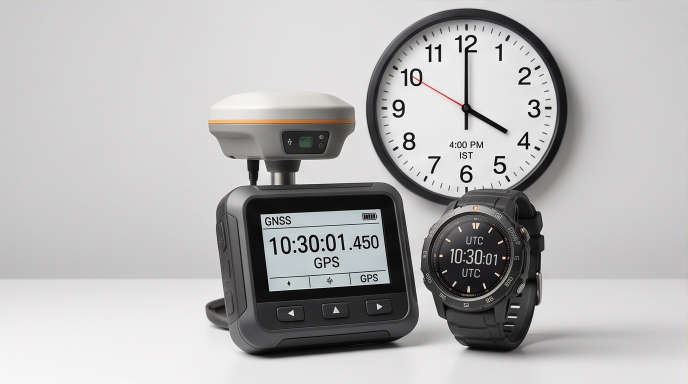 GPS Time vs UTC vs IST: Why Timing Equals Positioning