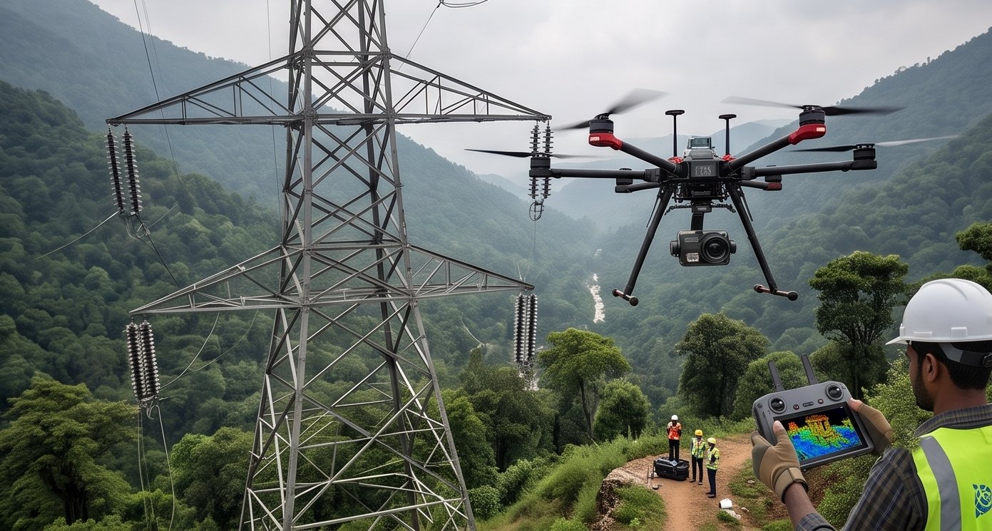 Drone LiDAR for Powerline and Transmission Inspection