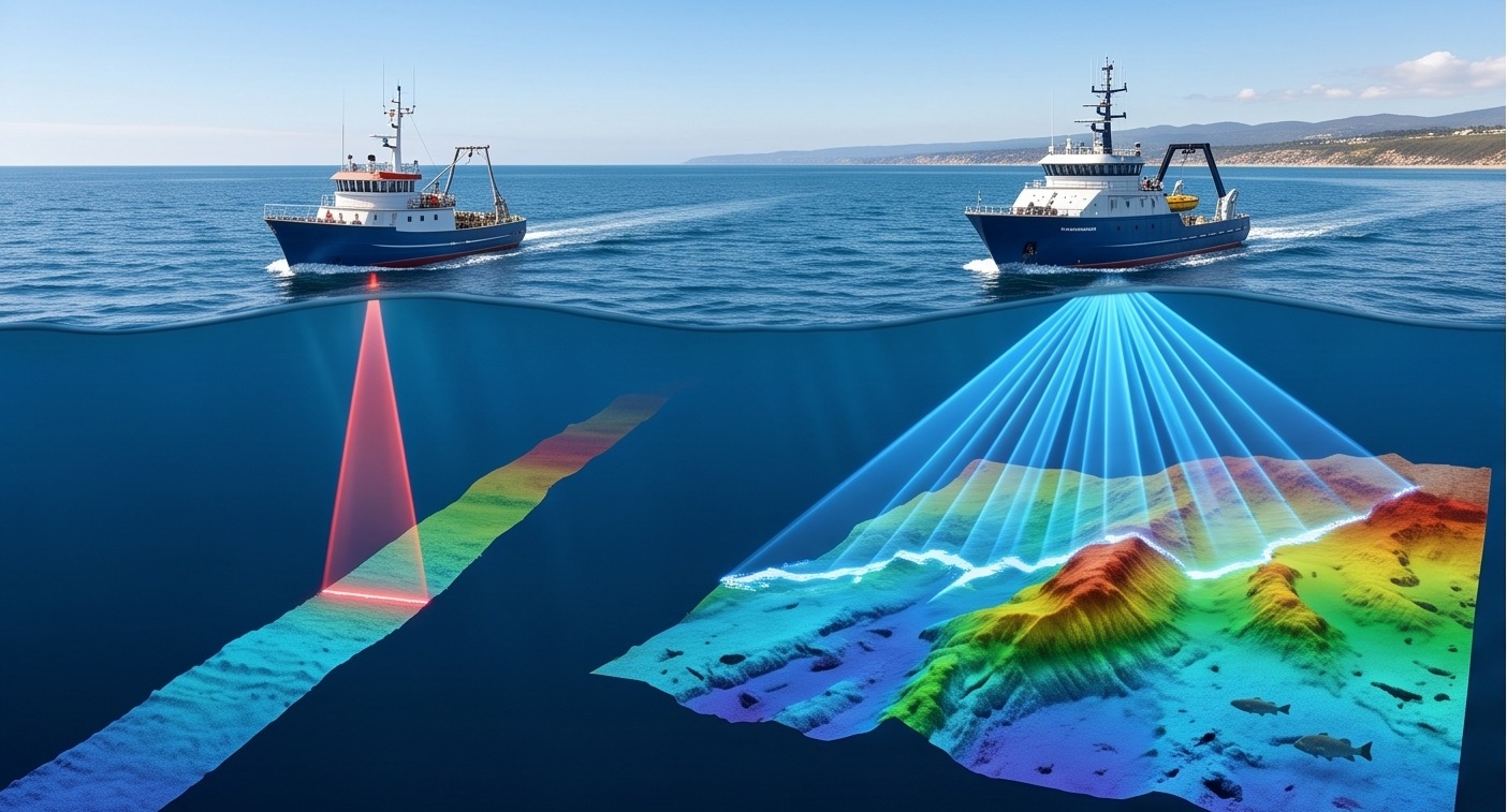 Single-Beam vs Multi-Beam Echo Sounder: Which to Use