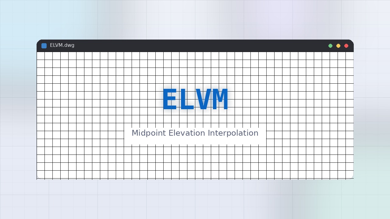 ELVM LISP: Midpoint Elevation Interpolation Free Download