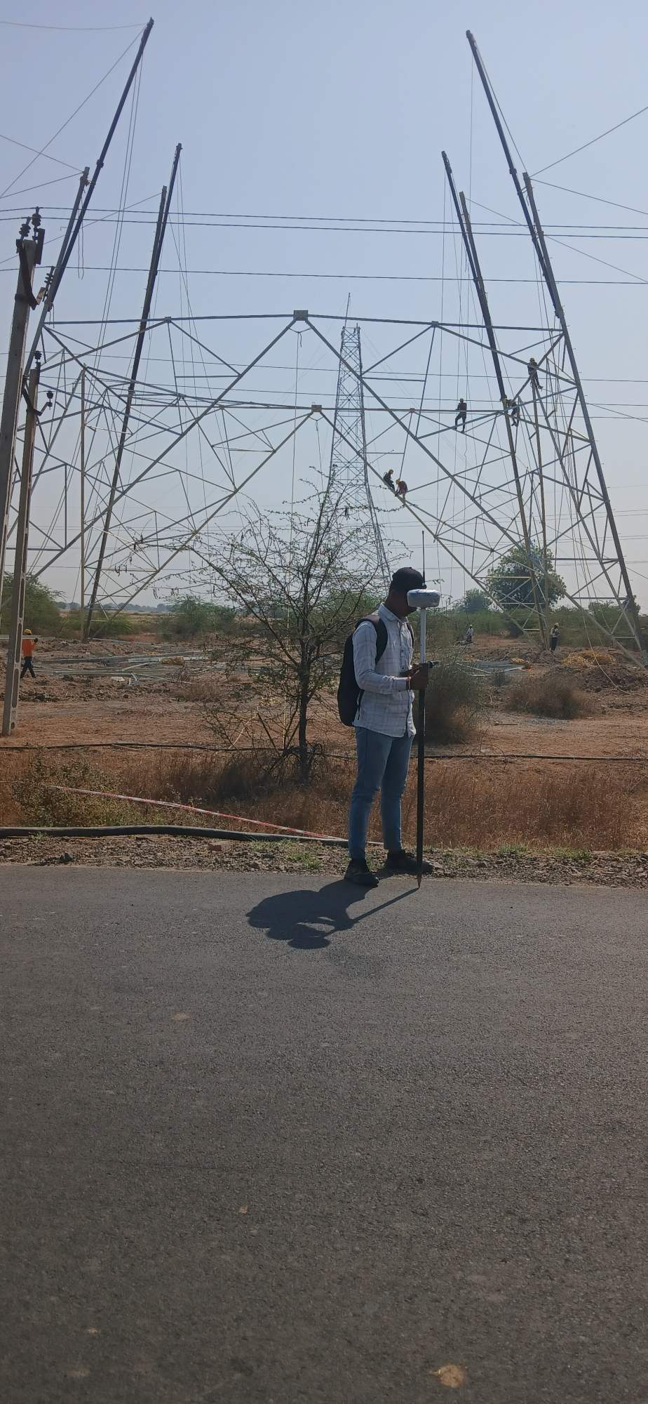 DGPS GCP Survey for Transmission Line Project