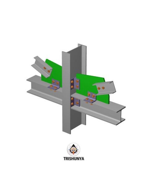 3D Steel Connection modelling - trishunya