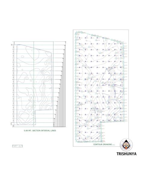 Cut Fill Data - Total Station - trishunya