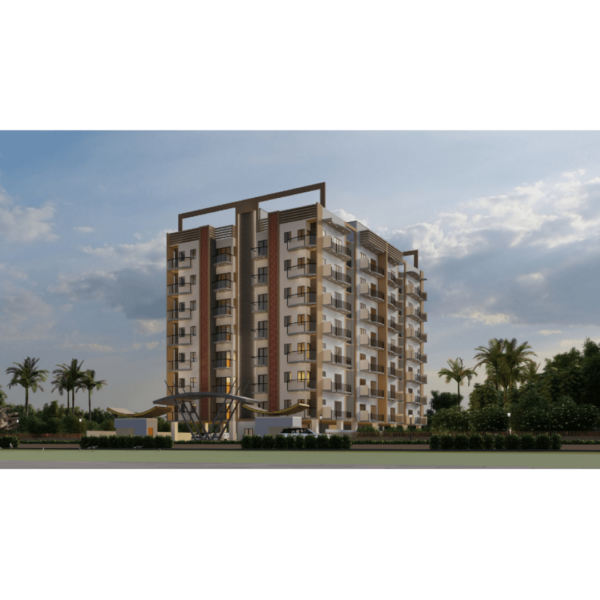 G+7 highrise architectural project - jamnagar