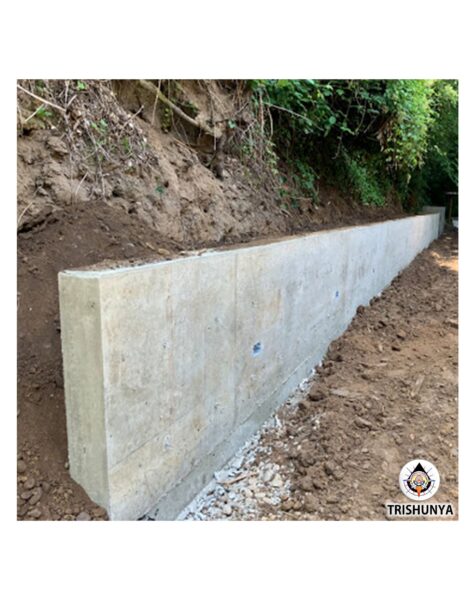 Retaining wall - trishunya