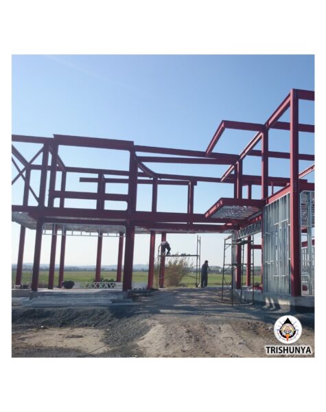 Steel Building - Structure - trishunya